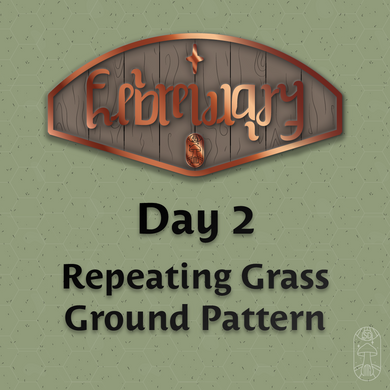 Febrewary Repeating Grass Ground Pattern