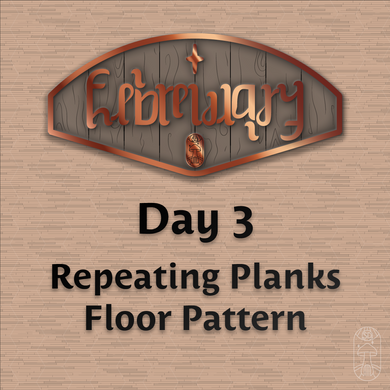 Febrewary Wooden Plank Ground Pattern