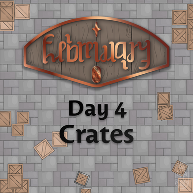 Febrewary Crates RPG Map Assets
