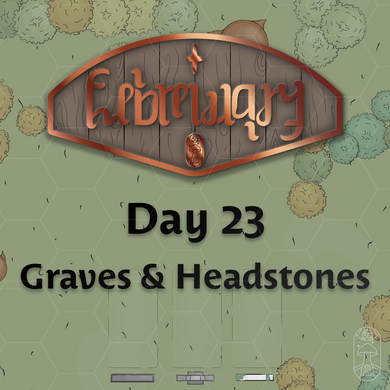 Febrewary Graves & Headstones RPG Map Assets